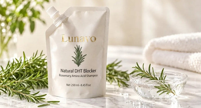 Lunavo pouch with fresh rosemary
